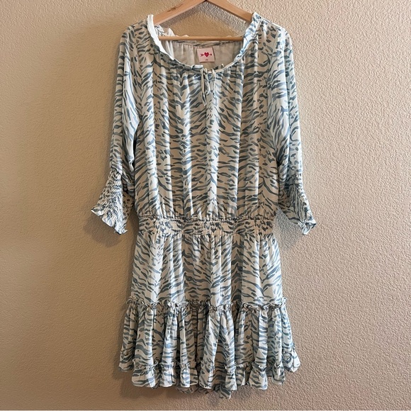 Buddy Live Bronx Smocked Mini Dress Size Large - Picture 6 of 10